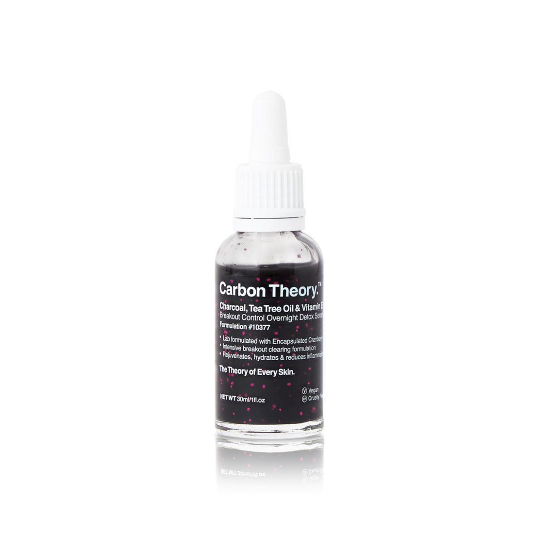 Charcoal, Tea Tree Oil & Vitamin E Overnight Detox Serum
