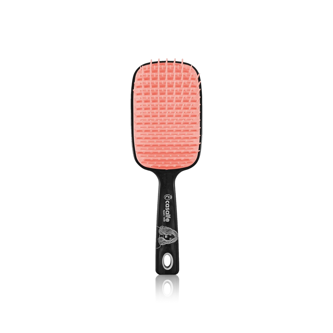 Detangle Paddle "XL" Wave Hair Brush – Medium Pins (Case)