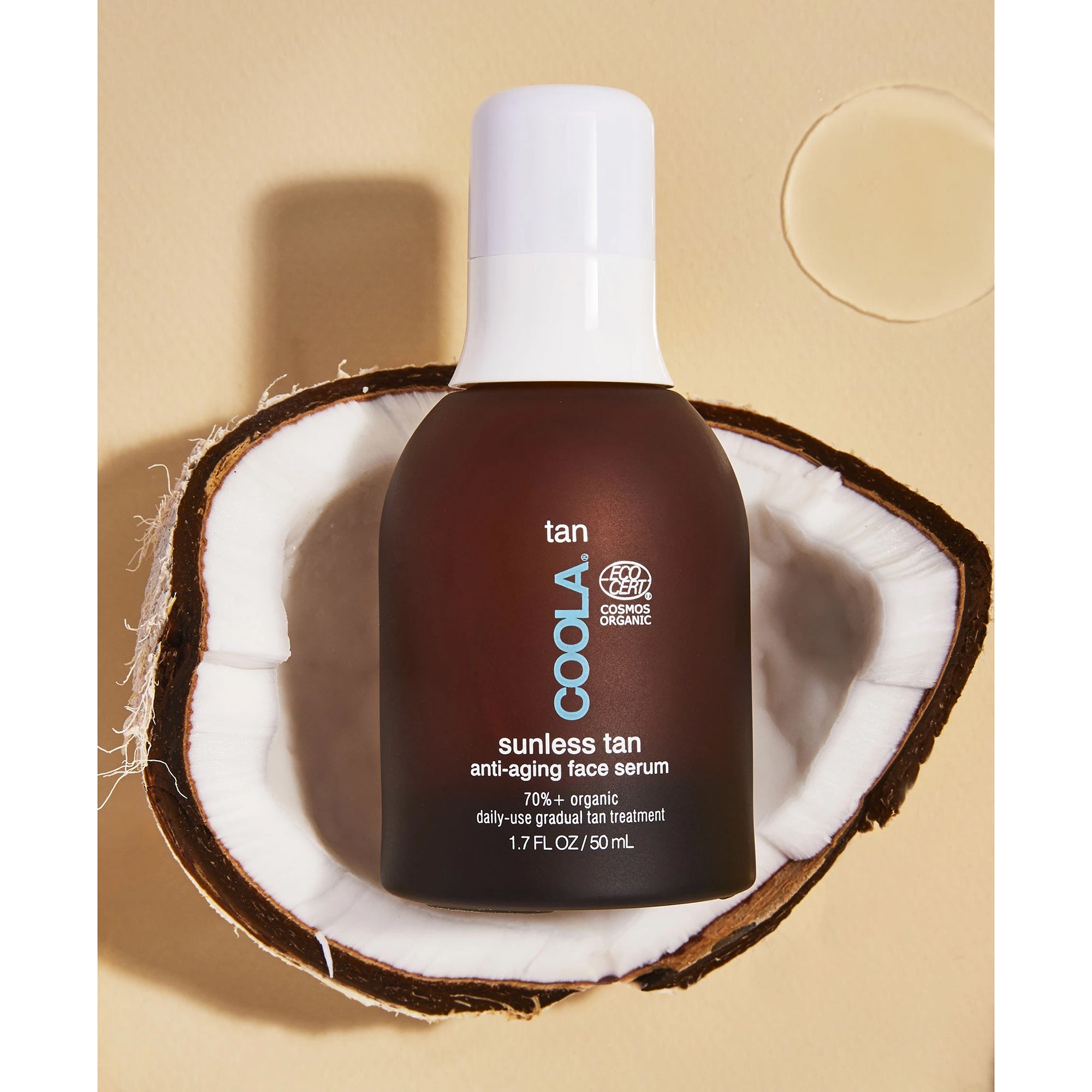 سيروم تسمير البشرة بدون الحاجة للشمس مقاوم لعلامات التقدم بالعمر