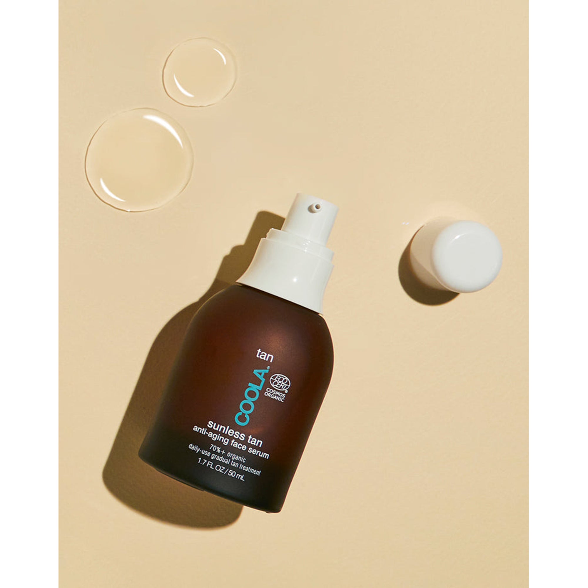 سيروم تسمير البشرة بدون الحاجة للشمس مقاوم لعلامات التقدم بالعمر