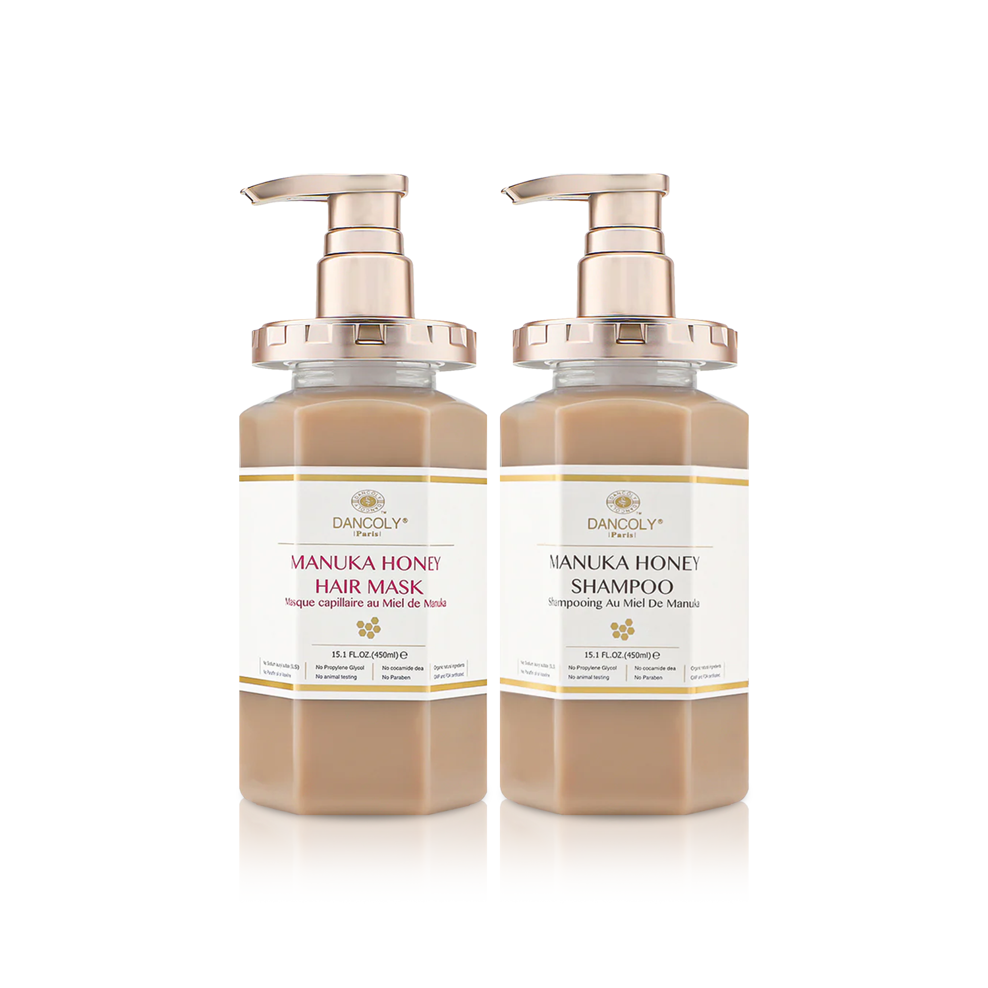 مجموعة مانوكا للشعر بعسل المانوكا