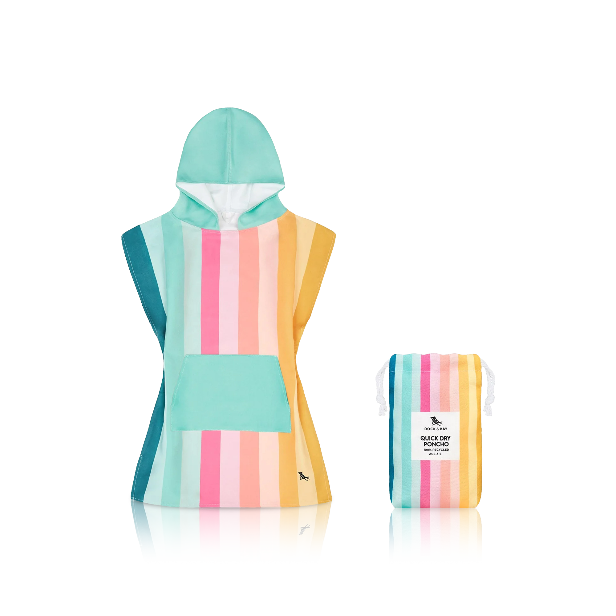 Coastal Candy Poncho Towel