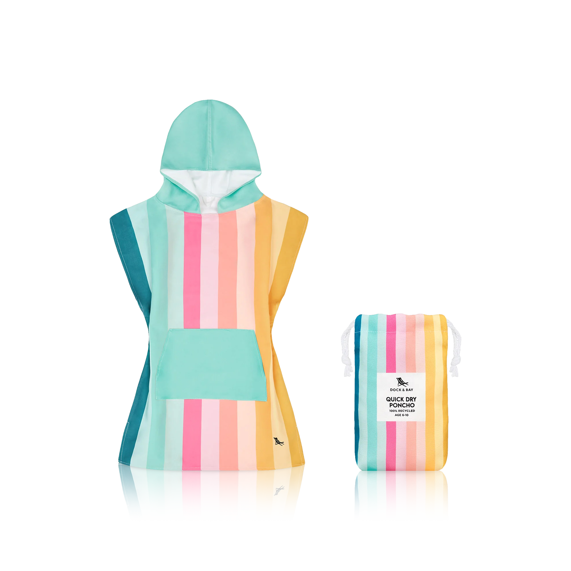 Coastal Candy Poncho Towel