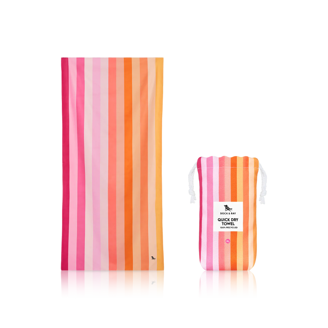 Miami Sorbet Beach Towel
