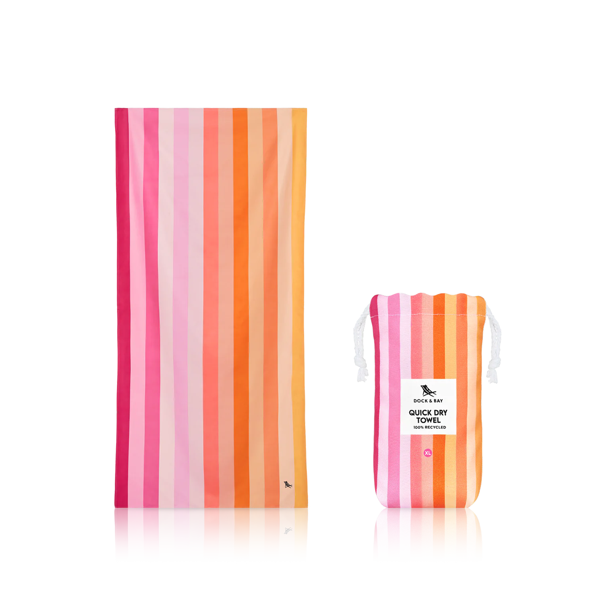 Miami Sorbet Beach Towel