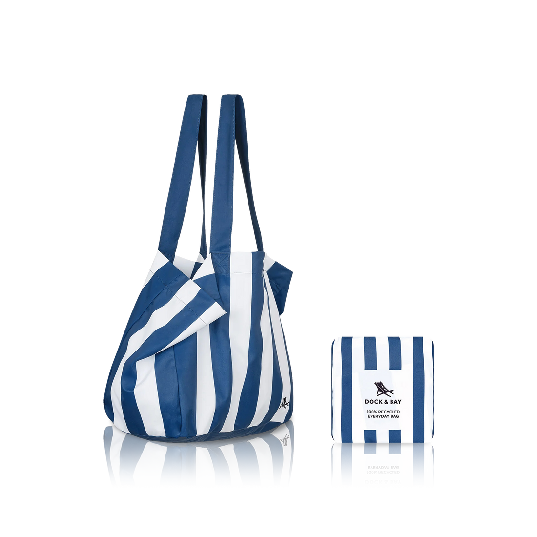 Whitsunday Blue Foldaway Tote Bag