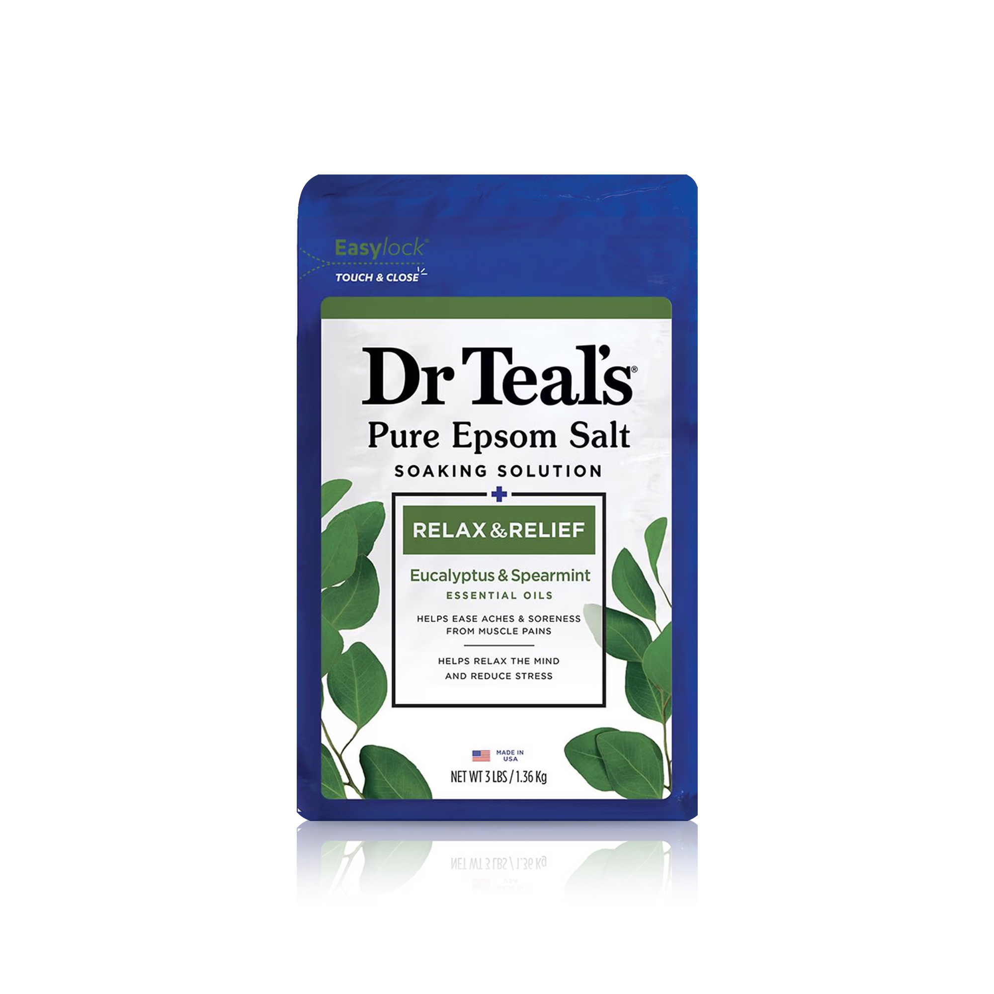 Pure Epsom Salt Eucalyptus & Spearmint Soaking Solution