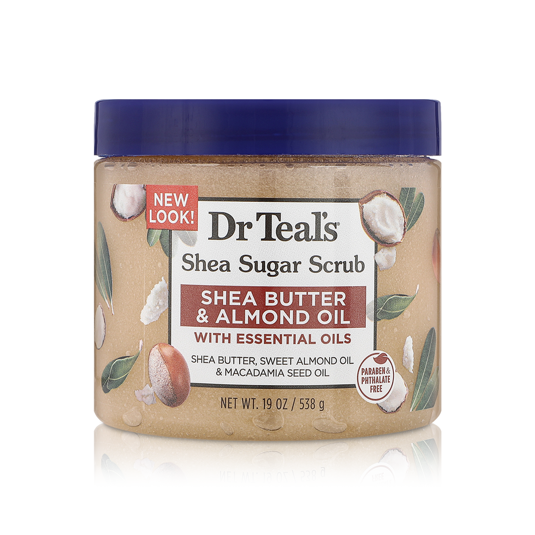 Shea Sugar Body Scrub with Shea Butter & Almond Oil