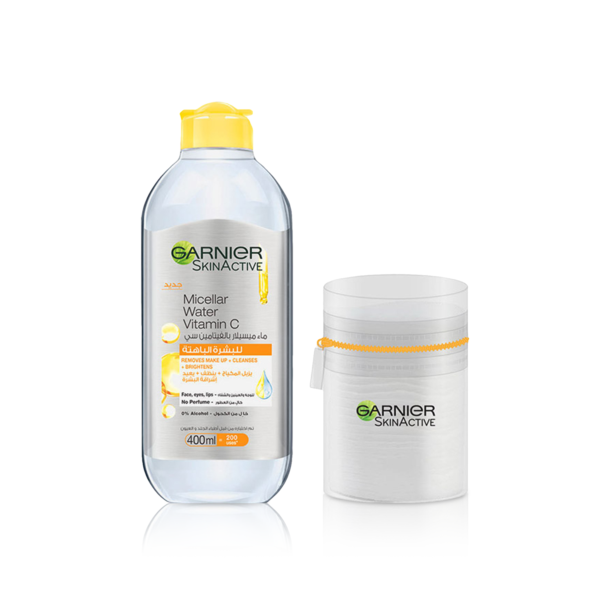 Vitamin C Micellar Cleansing Water (Cotton-Free)