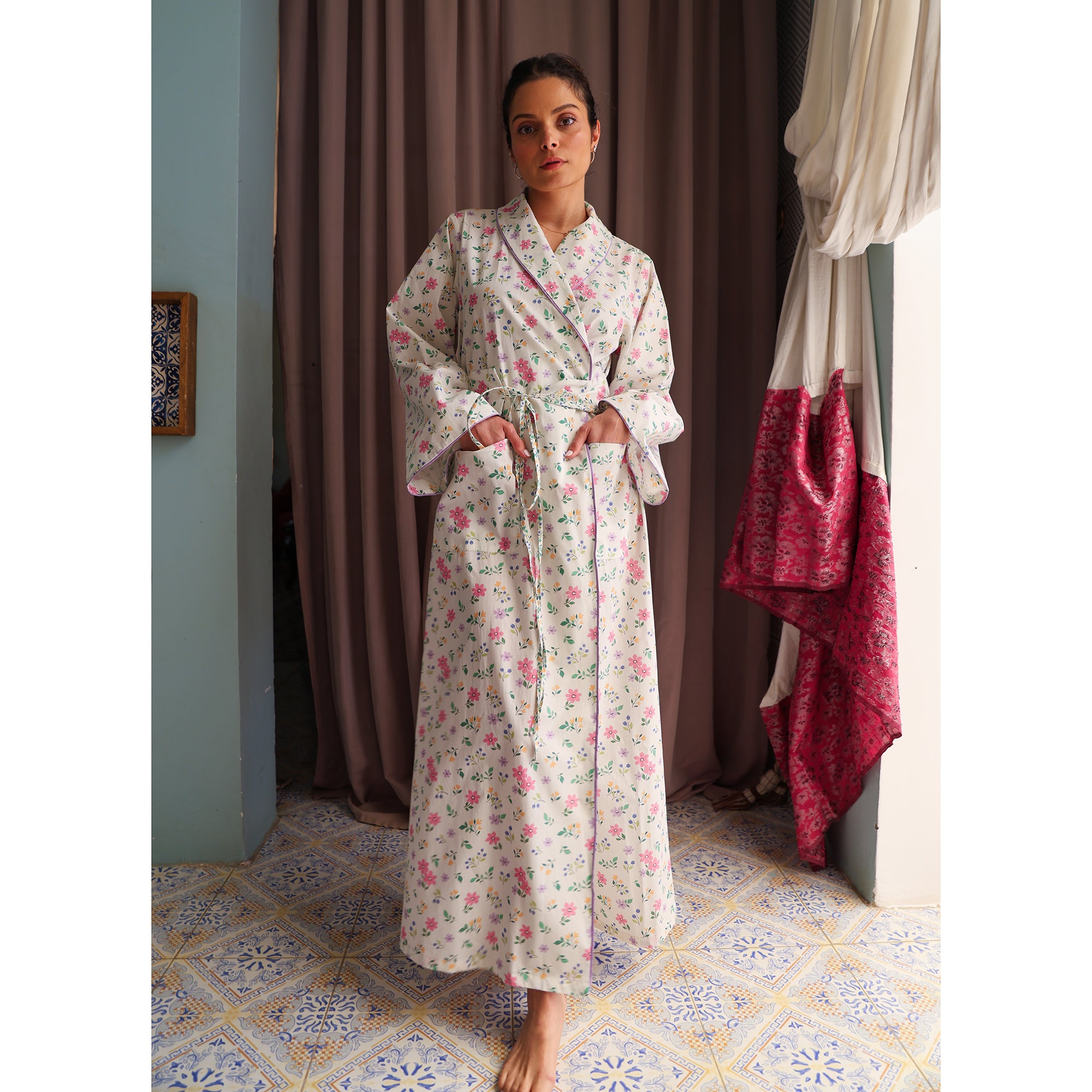 Floral Maxi Robe