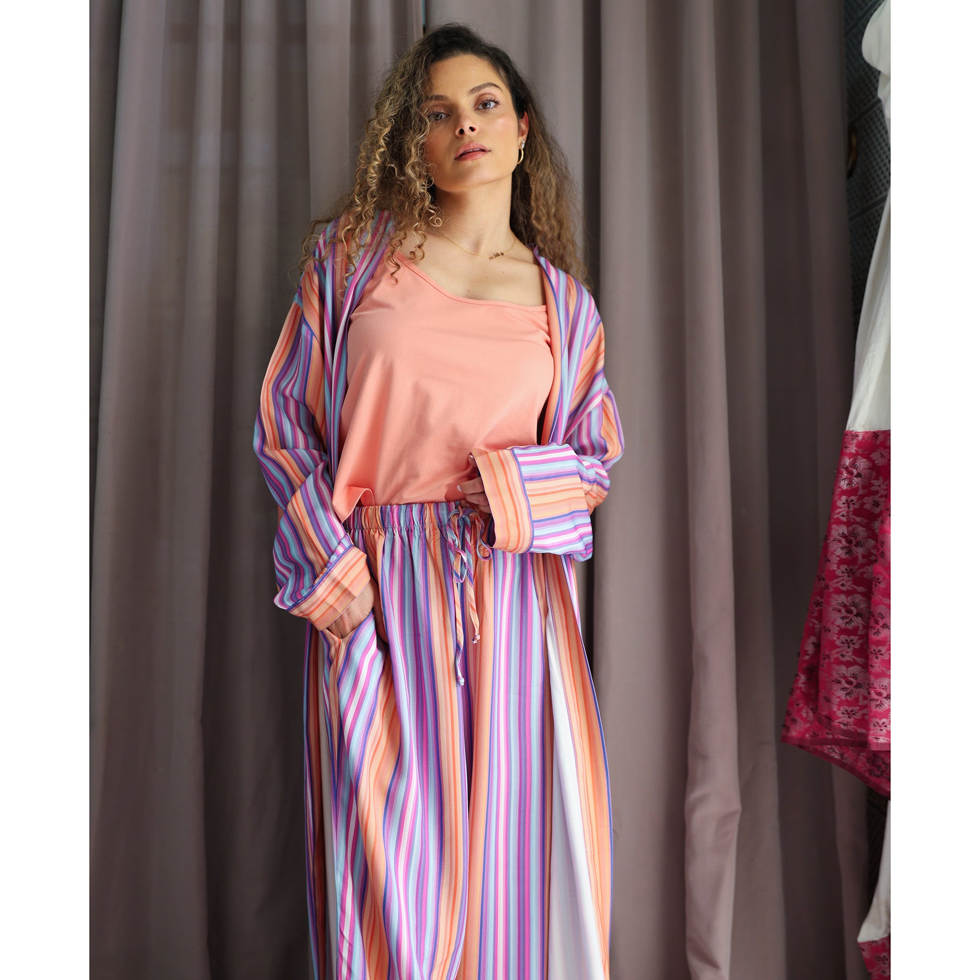 Sunset Stripes Set – Pants