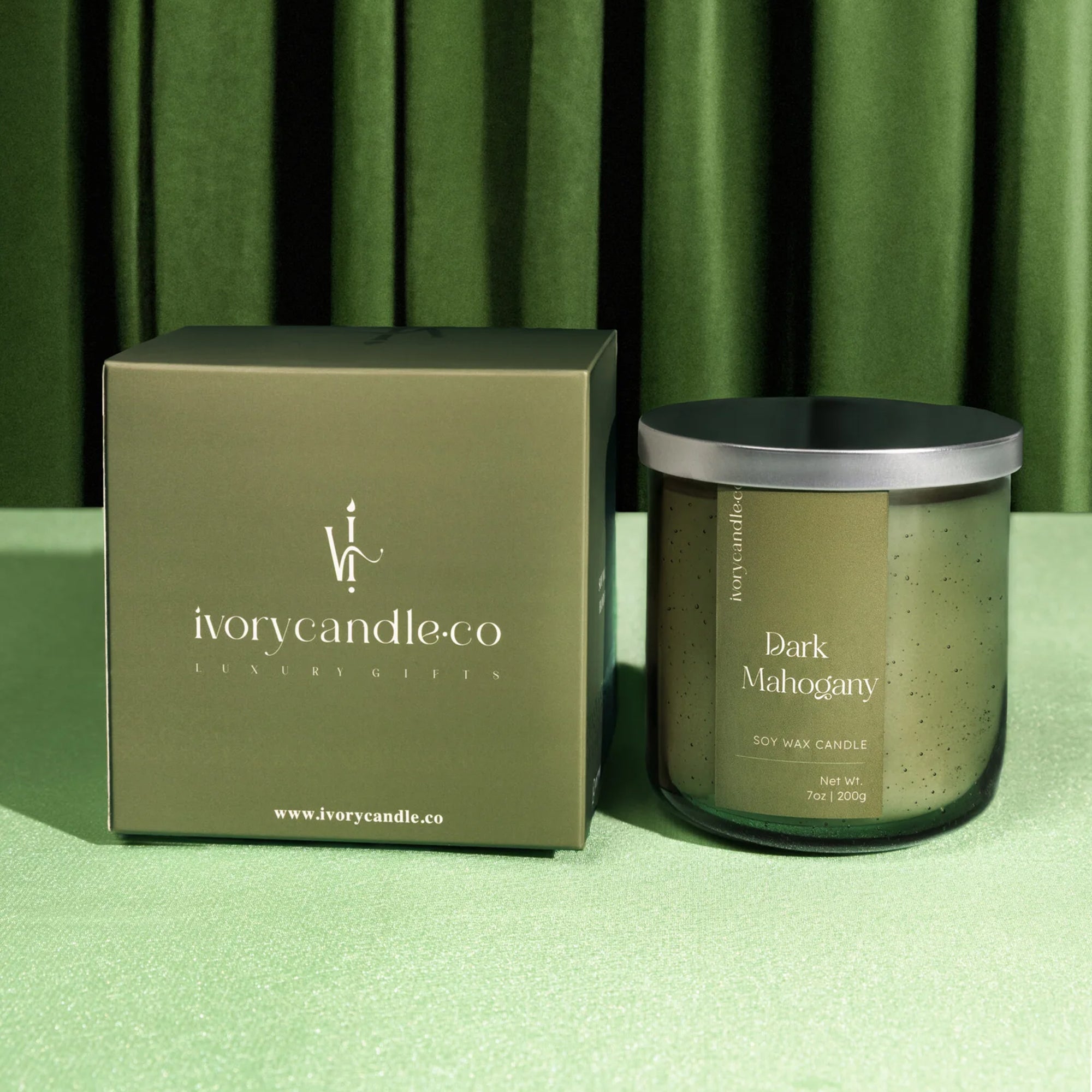 Dark Mahogany Candle