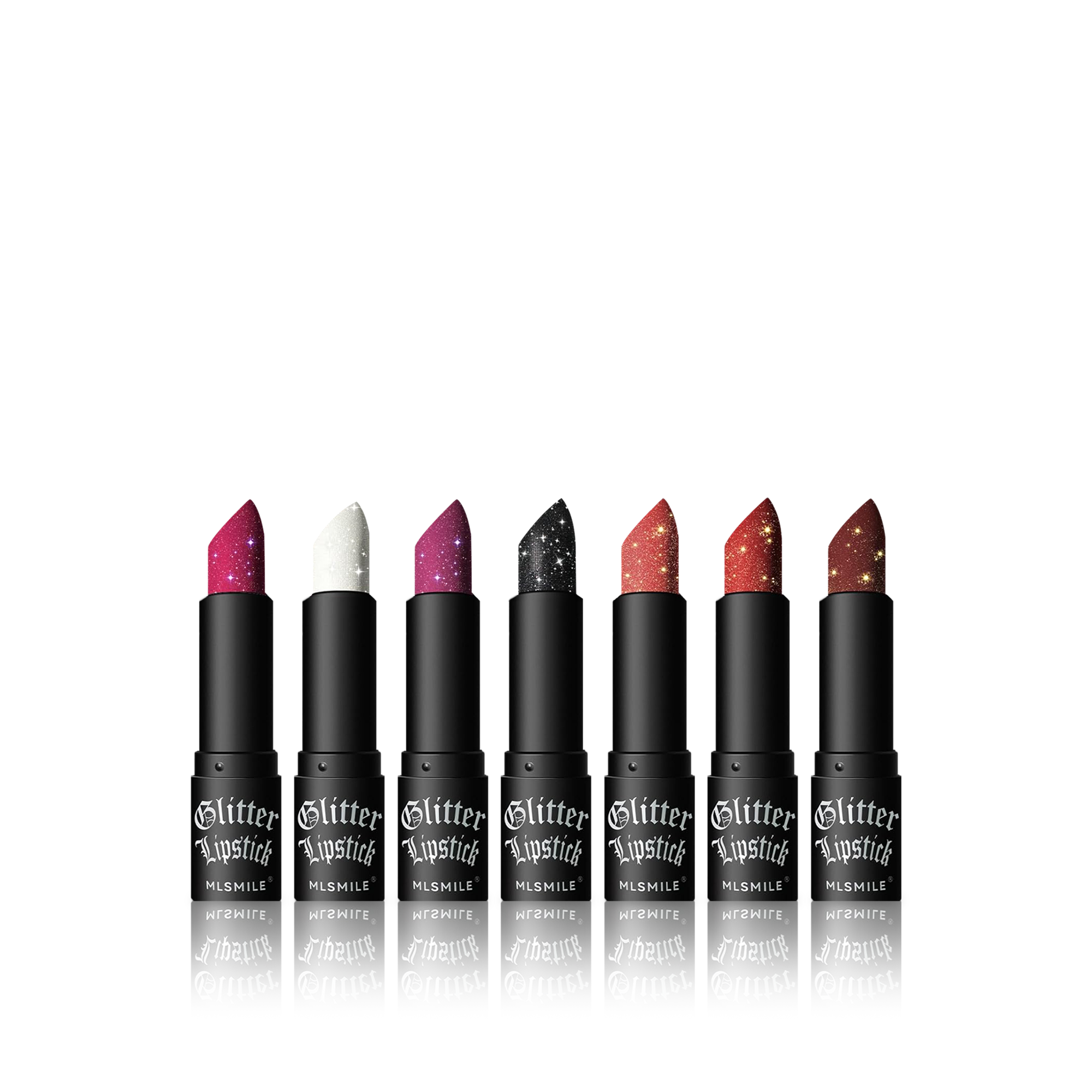 Matte To Glitter Shine Lipstick Set