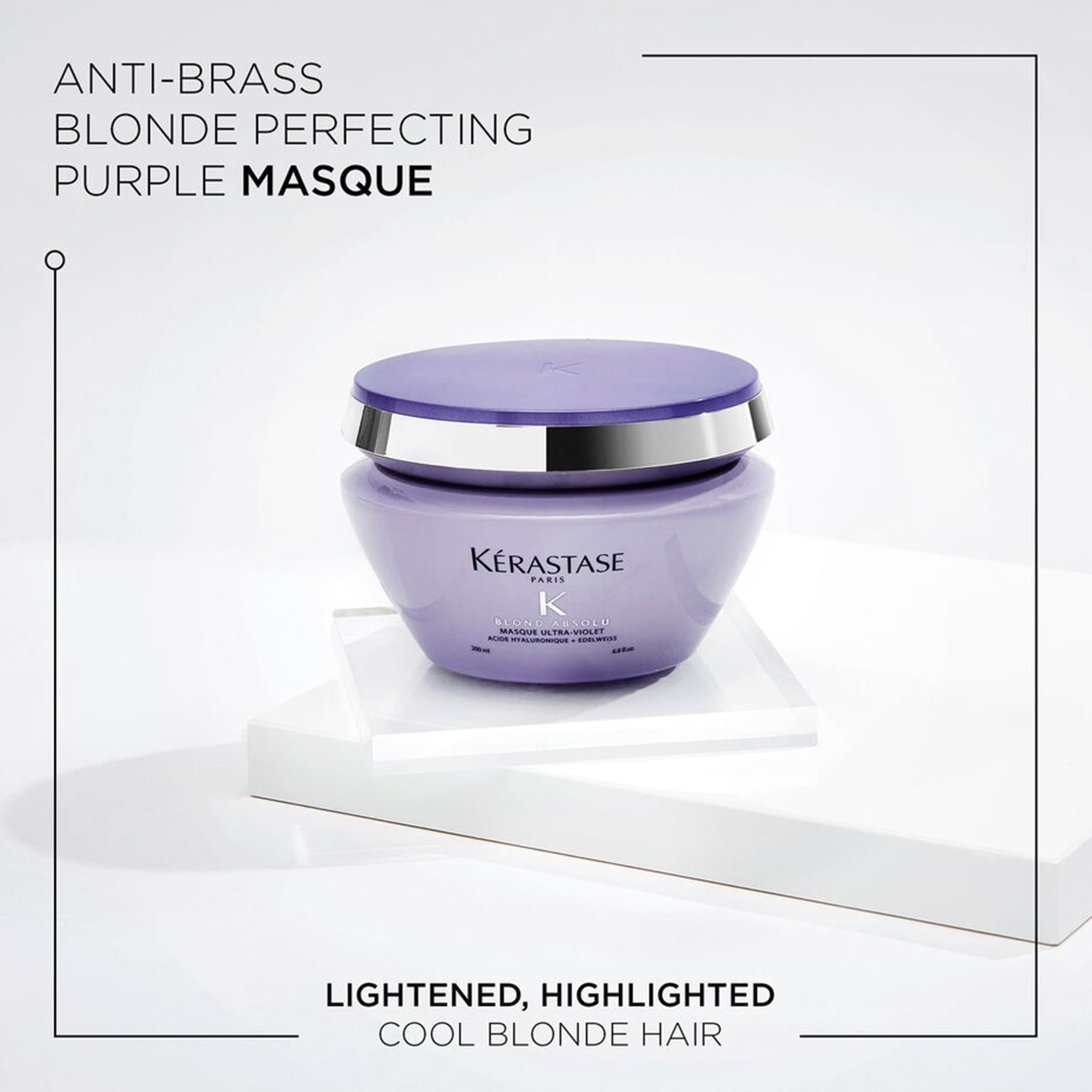 Blond Absolu Masque Ulta-Violet Anti-Brass Blonde Perfecting Purple Masque