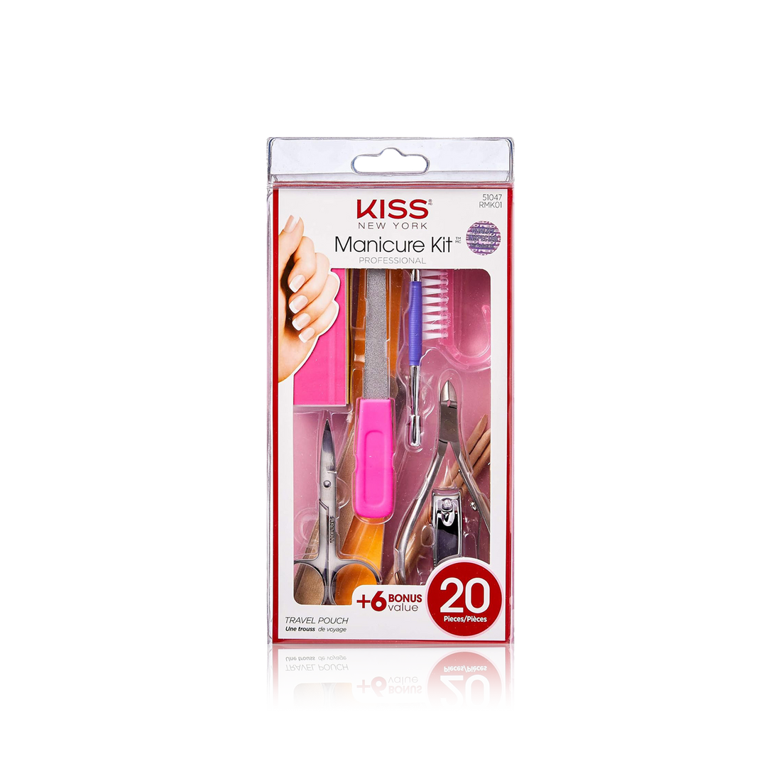 Red Professional Manicure Kit