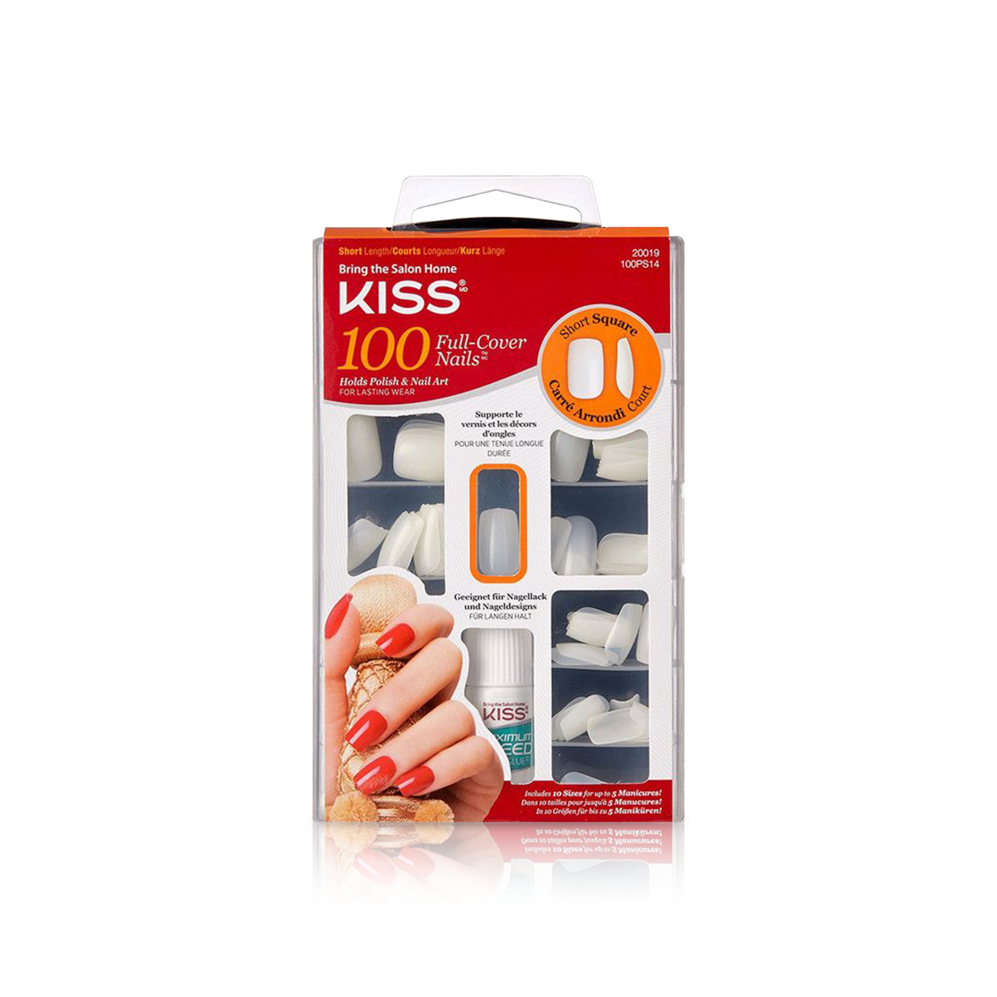 Short Square - 100 Full Cover Nails