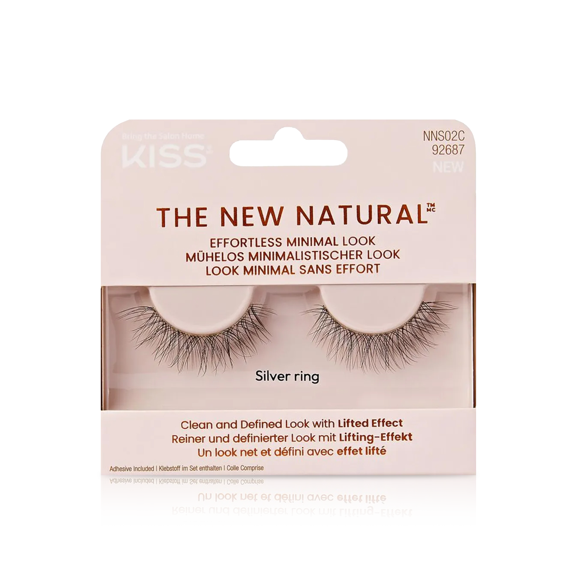 The New Natural Single Lash - Silver Ring