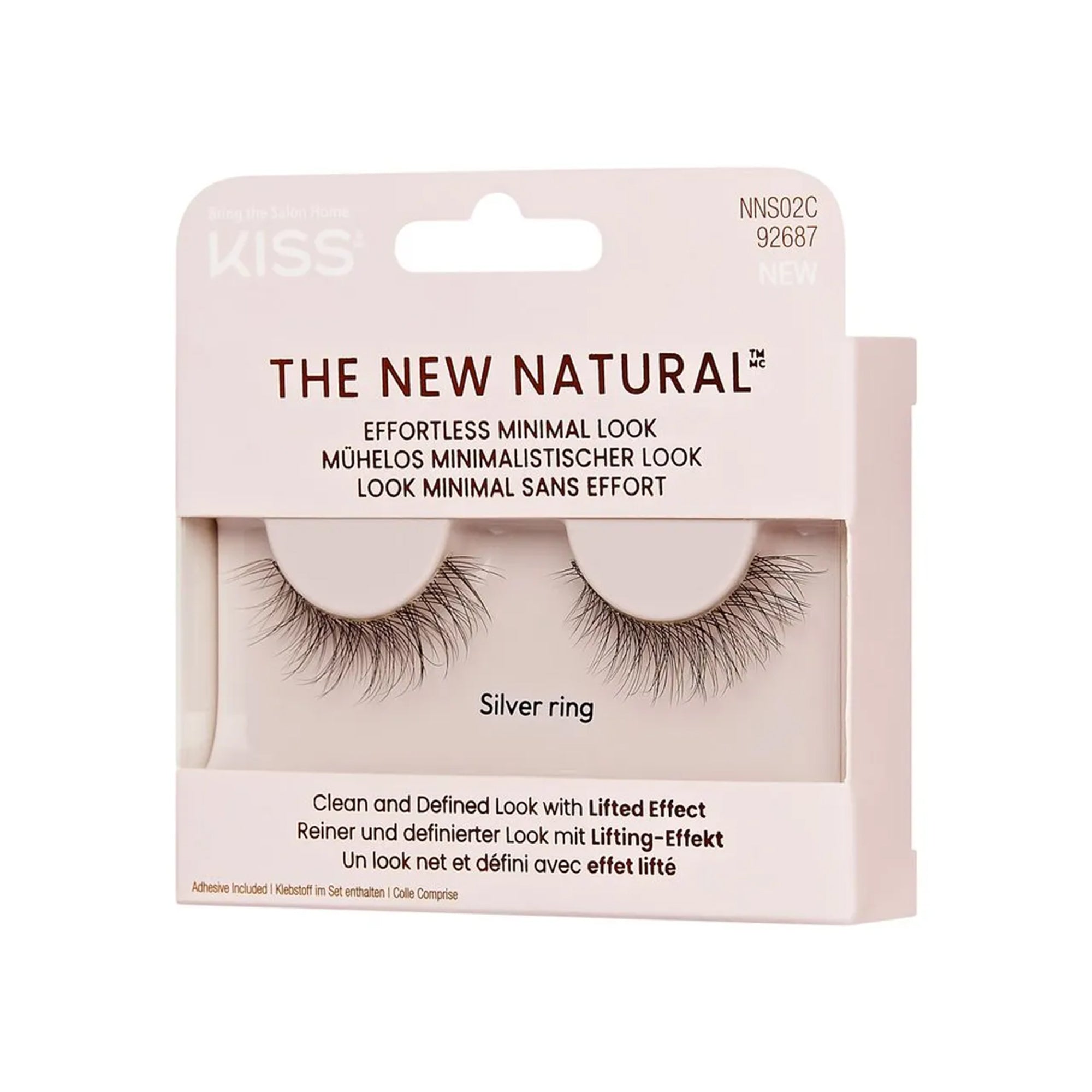 The New Natural Single Lash - Silver Ring