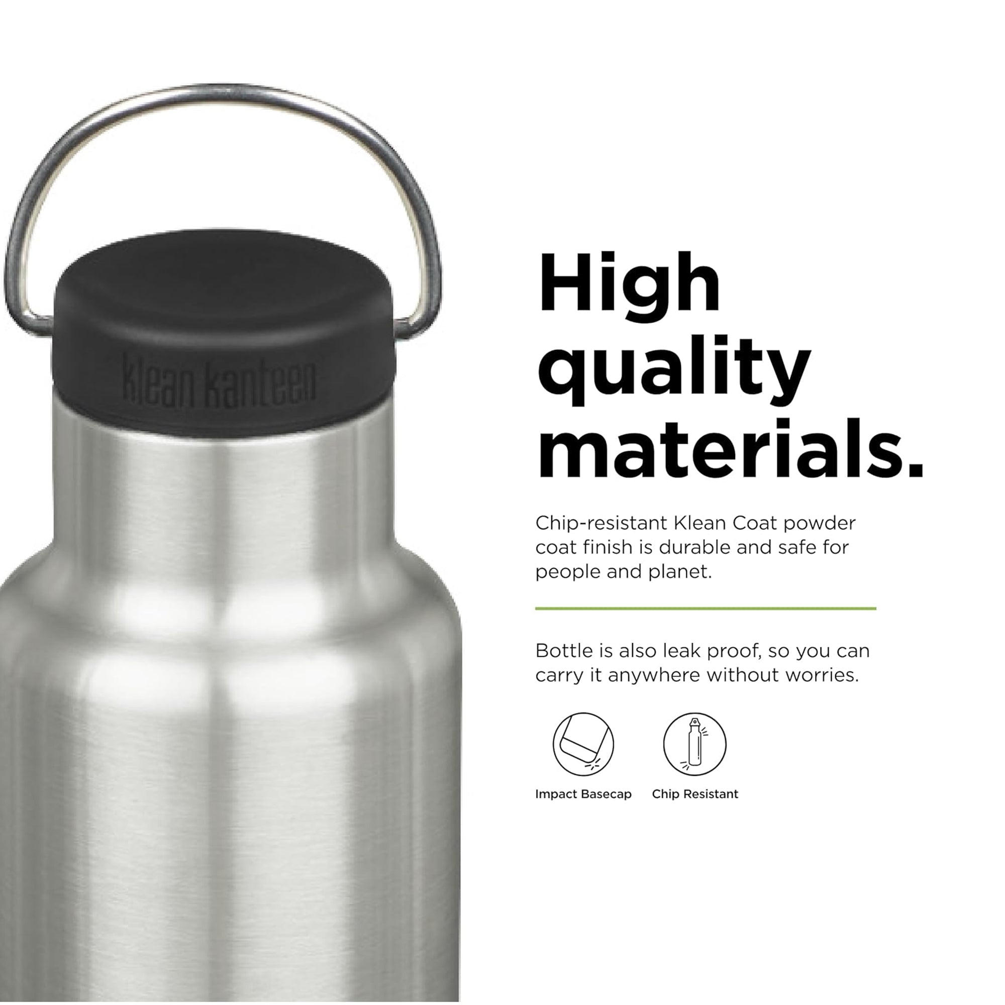 Insulated Classic 20oz (w/Loop Cap) - Stainless Steel