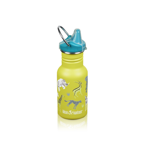 Kid Classic Narrow Neck Flask (w/ Sport Cap) - Safari