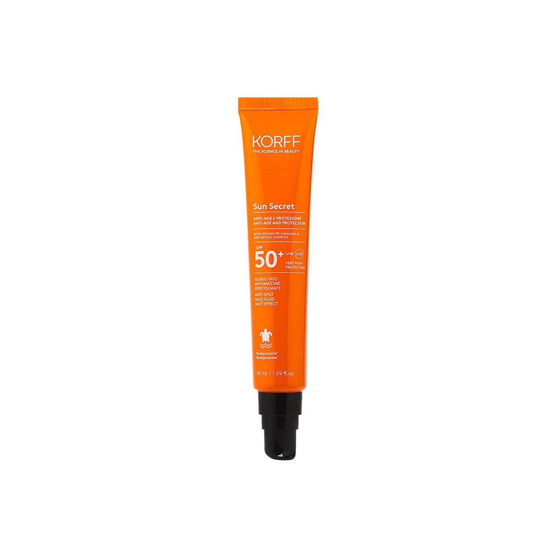 واقي شمس مقاوم للتصبغات تأثير مطفي مع SPF 50+