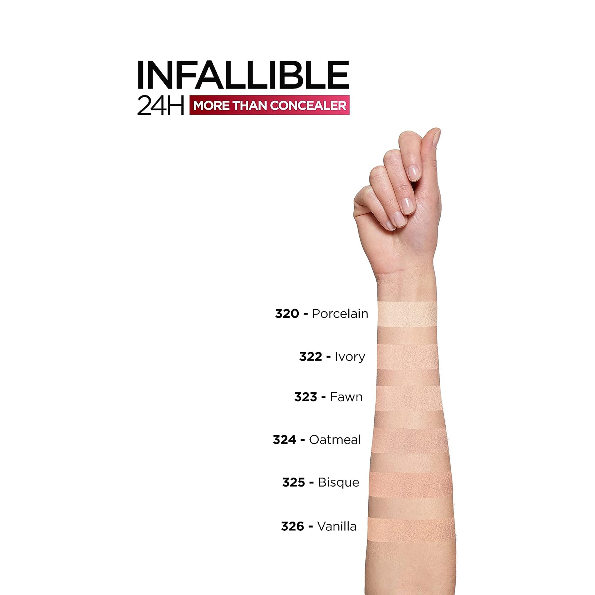 كونسيلر انفاليبل مور دن كونسيلر يدوم لمدة 24 ساعة