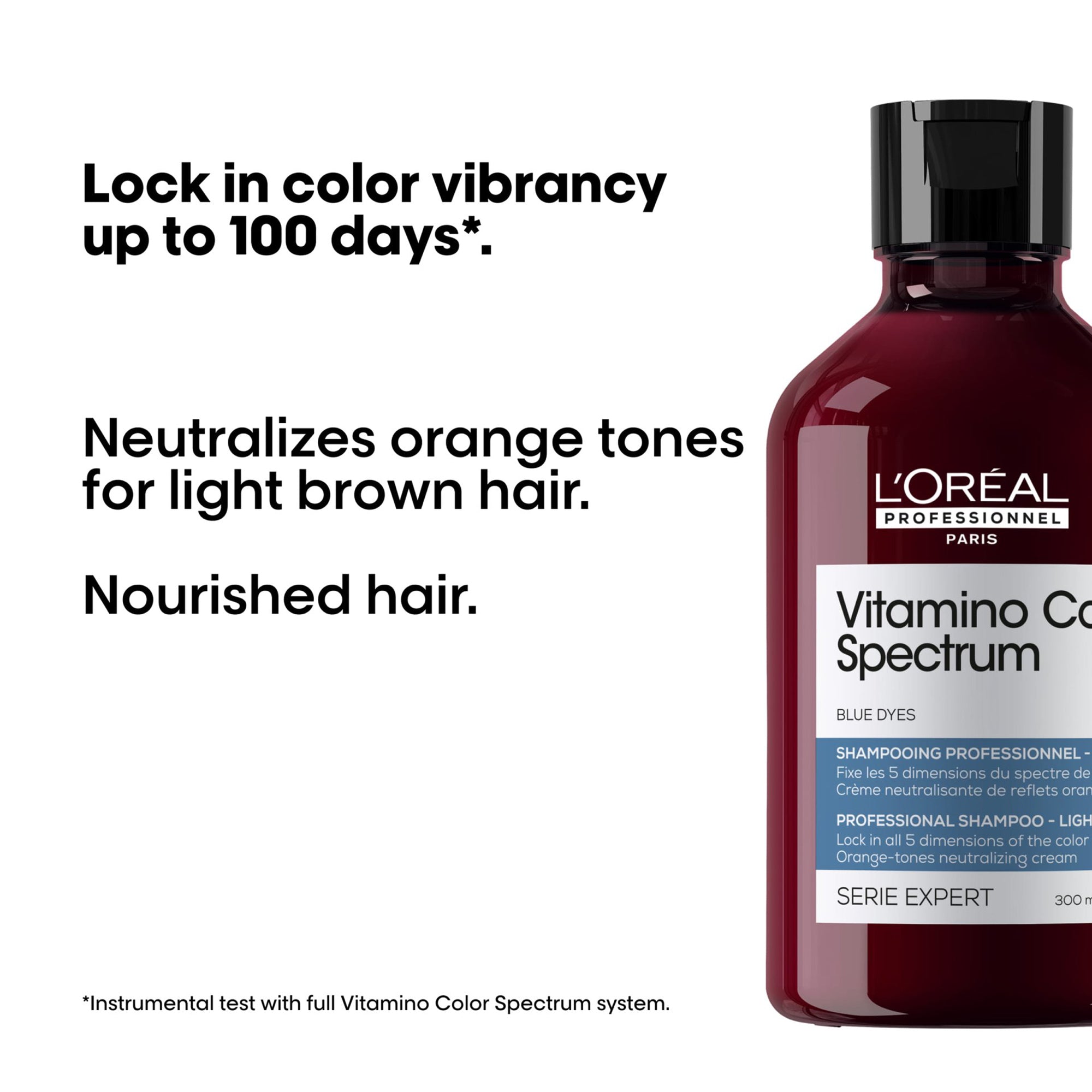 Vitamino Spectrum Blue Shampoo - Light Brown Hair