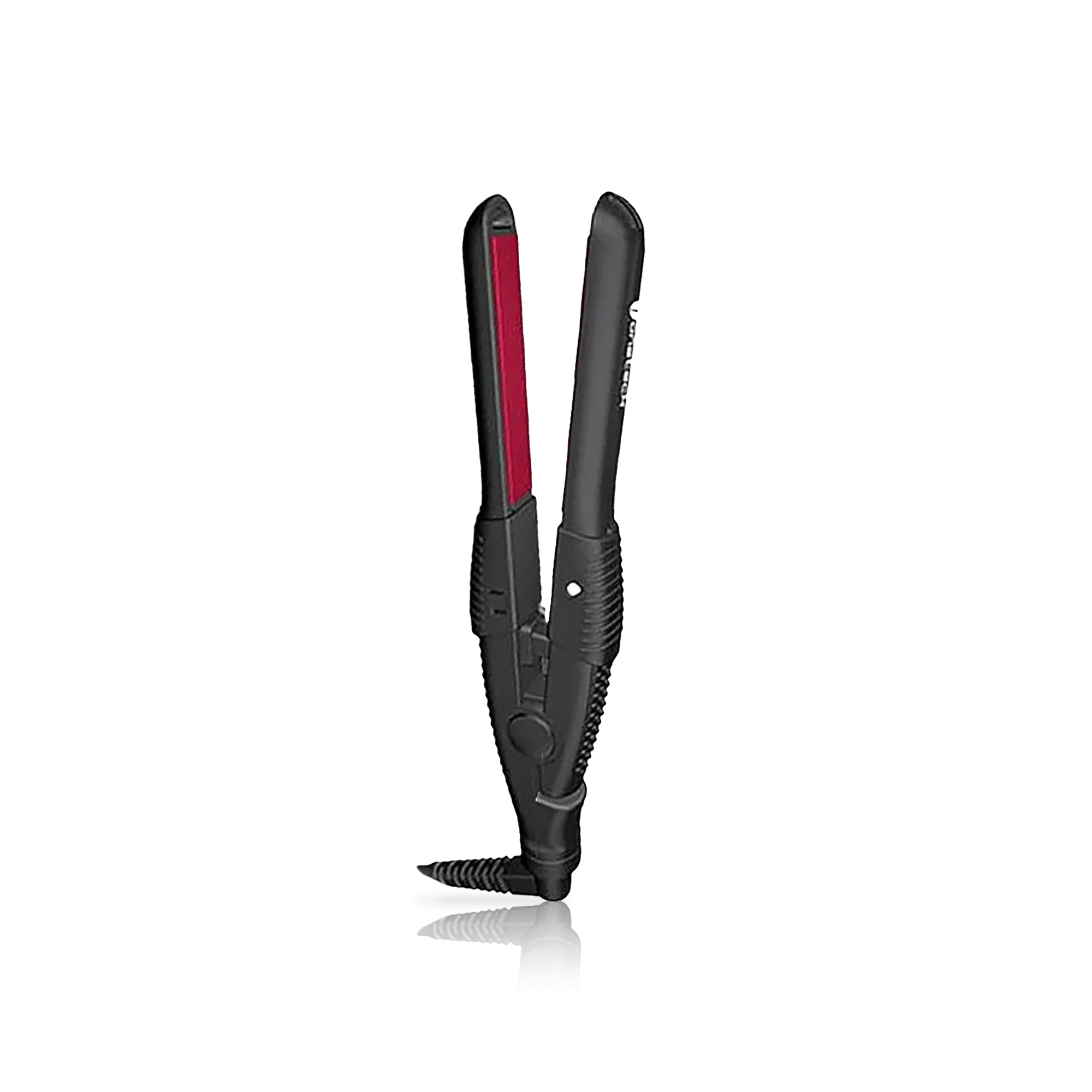 Mini Flat Iron Hair Straightener - Black