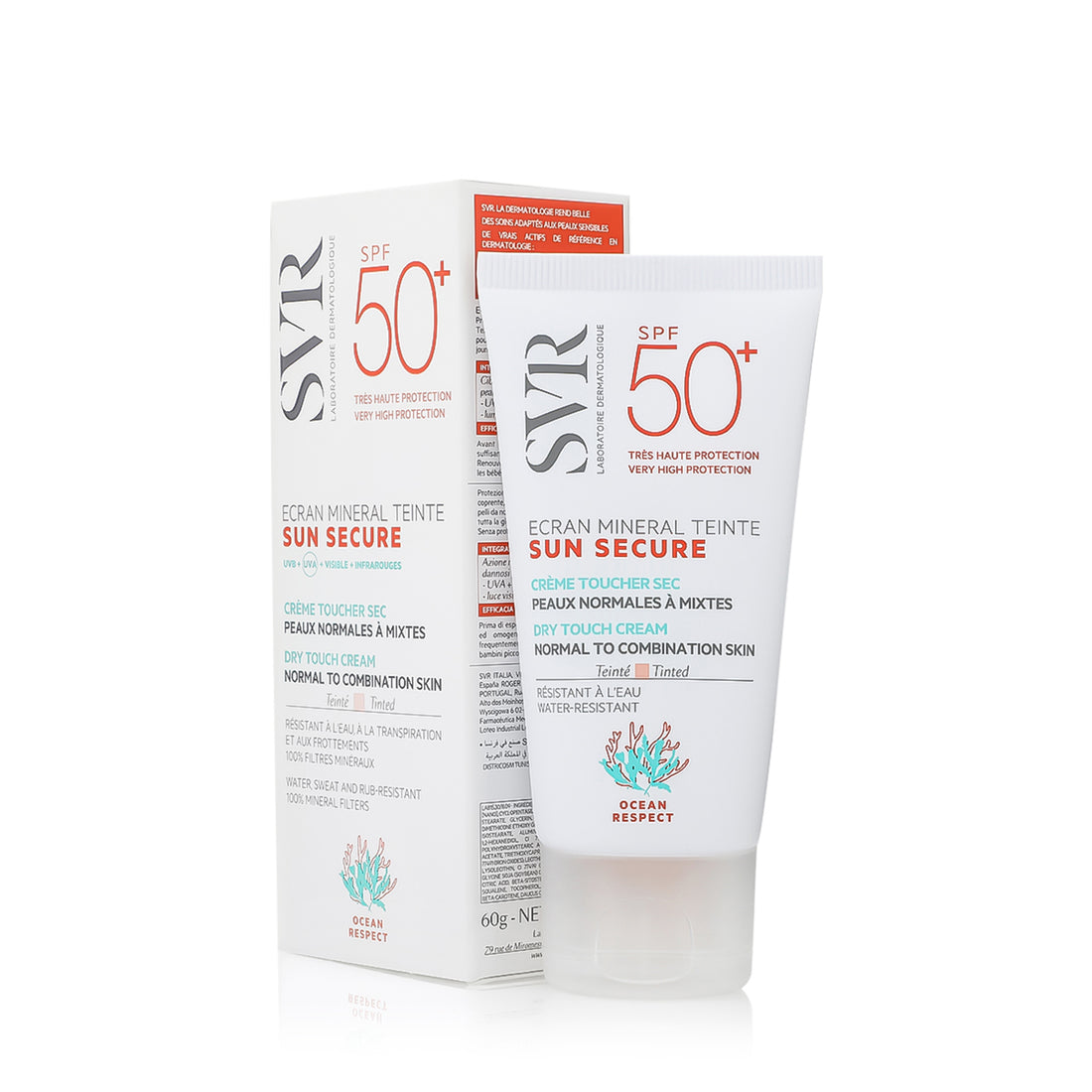 Sun Secure Tinted Mineral SPF50+ Dry Touch Cream