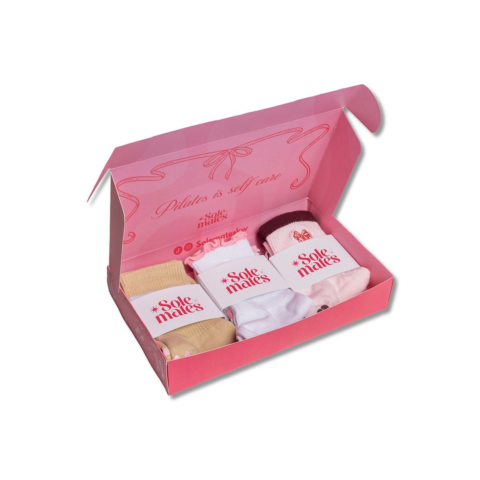 Pilates Socks Bundle - 3 Pairs