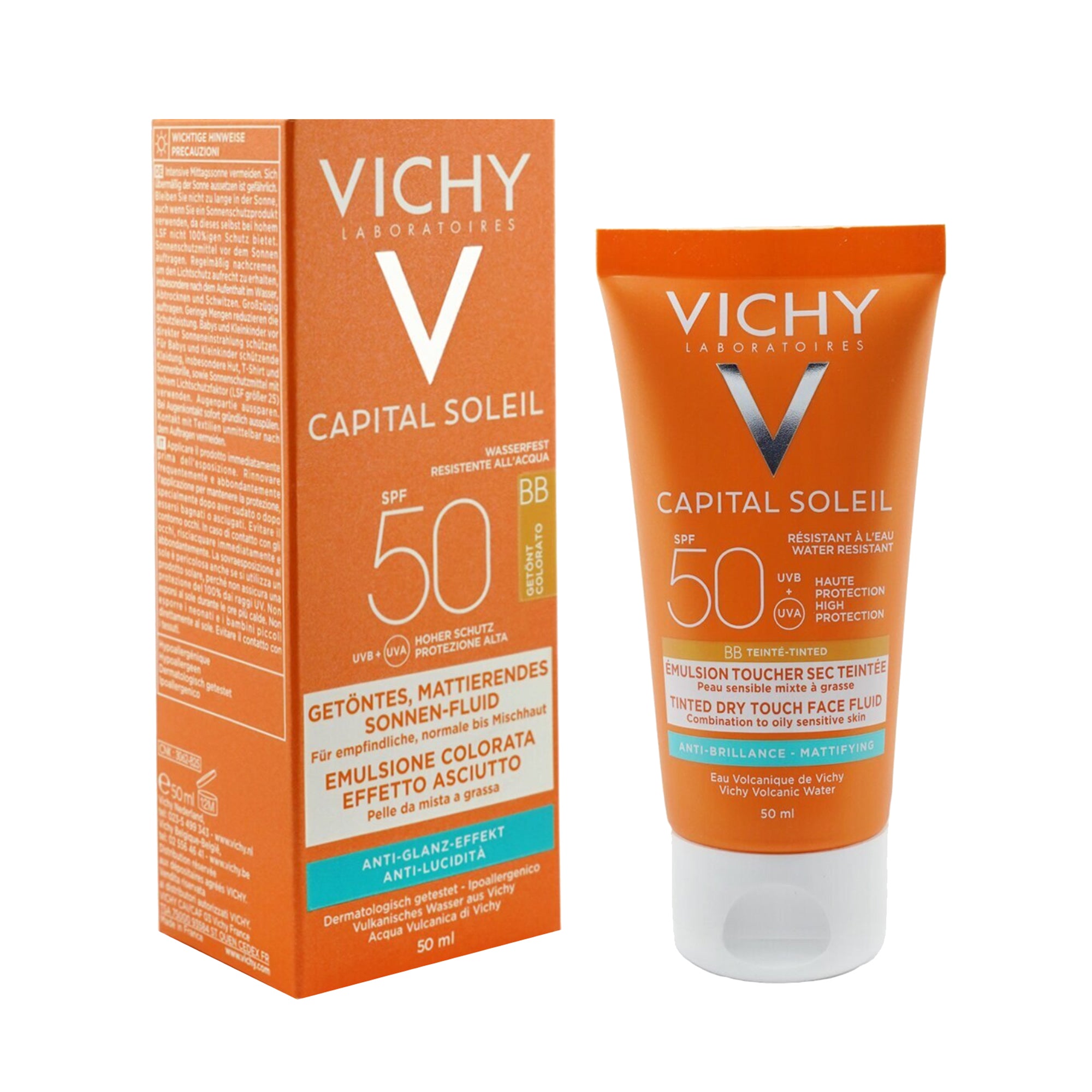 Capital Soleil BB Tinted Dry Touch Emulsion SPF50