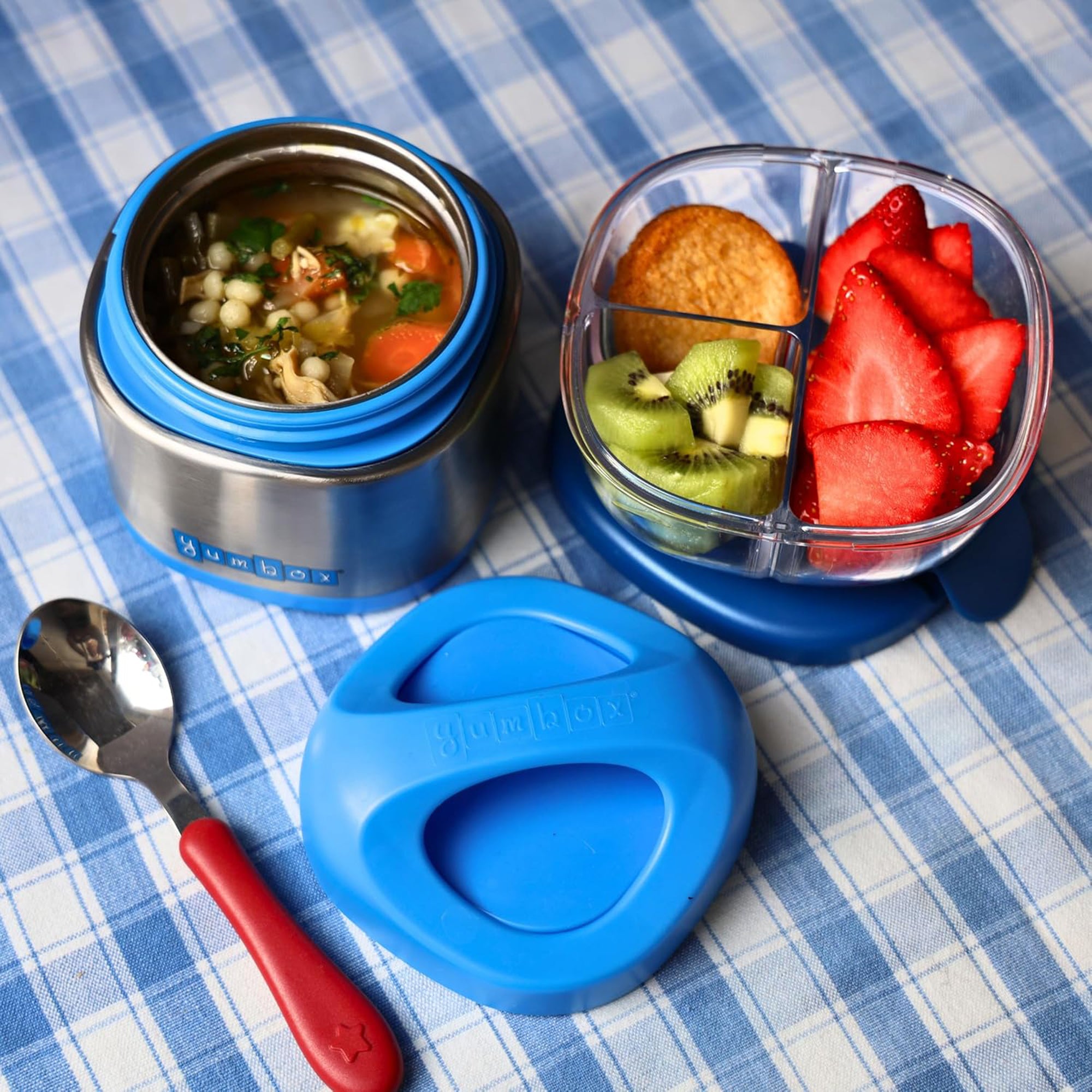 Cubi Thermal Food Jar - Surf Blue