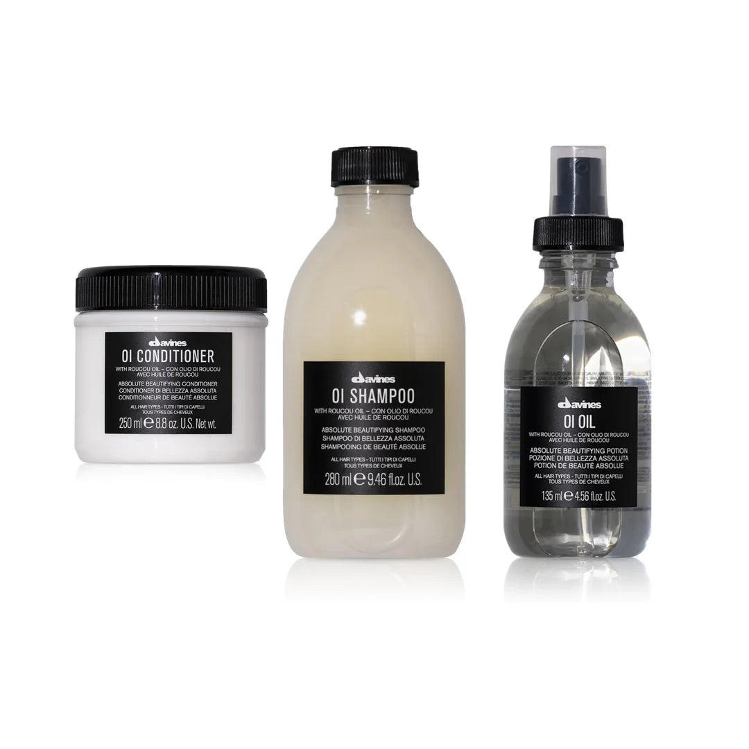 Oi Hair Softening Kit with Anti-Frizz Oil