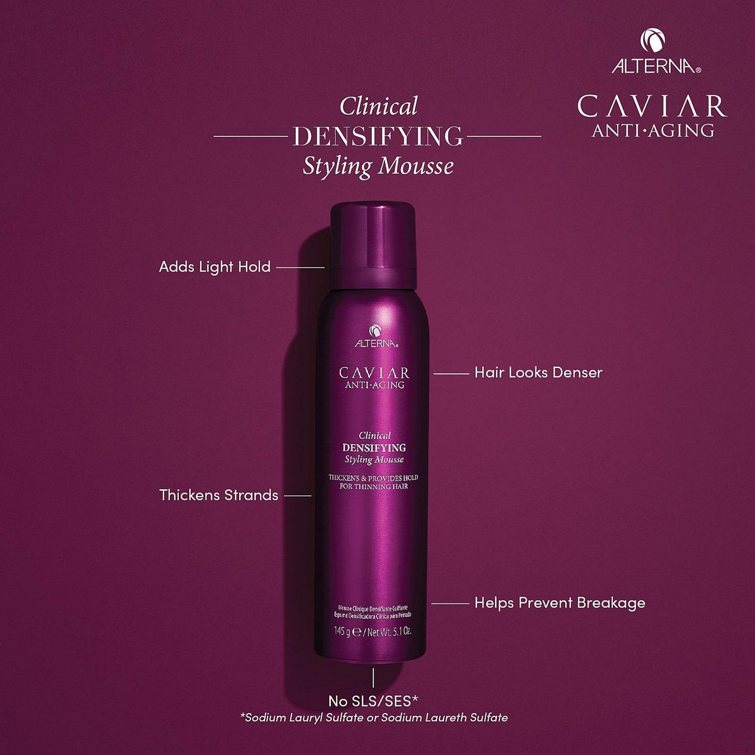 Caviar Anti-Aging Clinical Densifying Styling Mousse