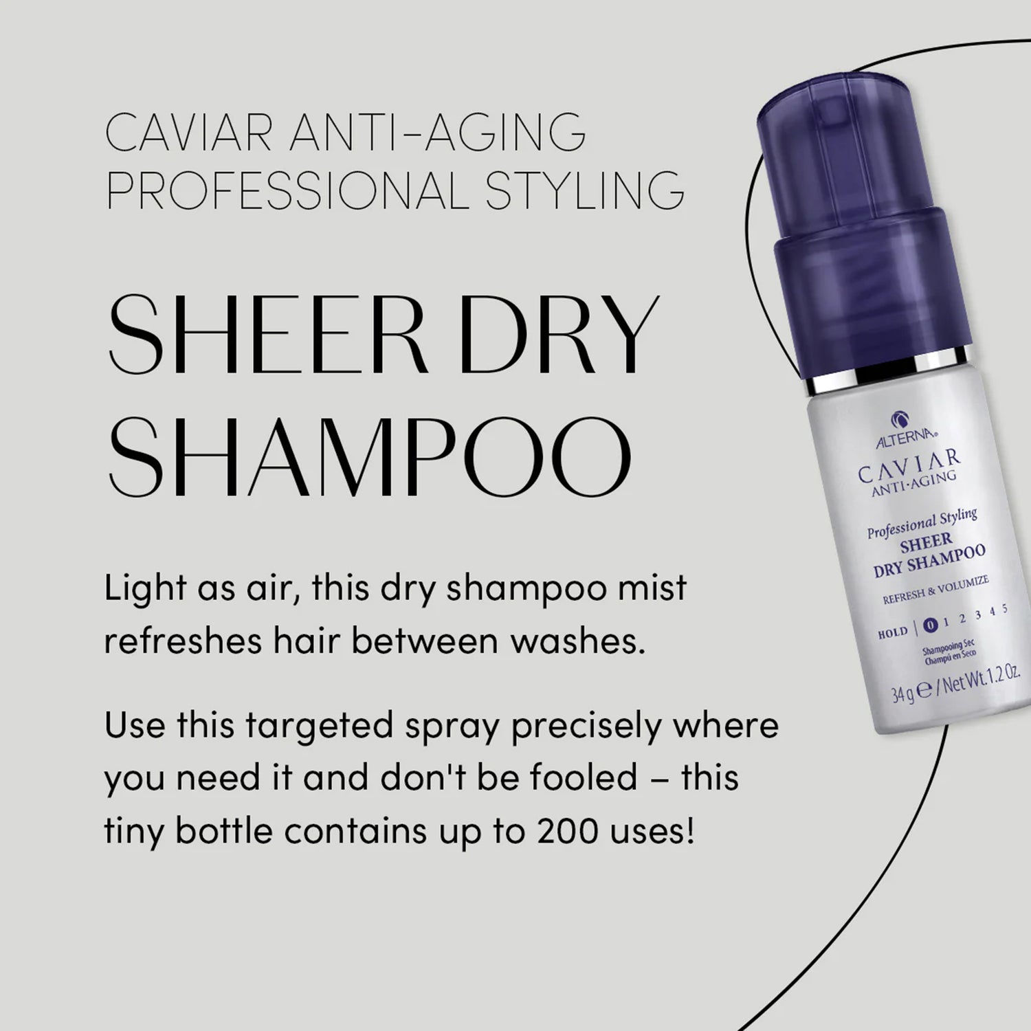 Caviar Anti-Aging Professional Styling Sheer Dry Shampoo