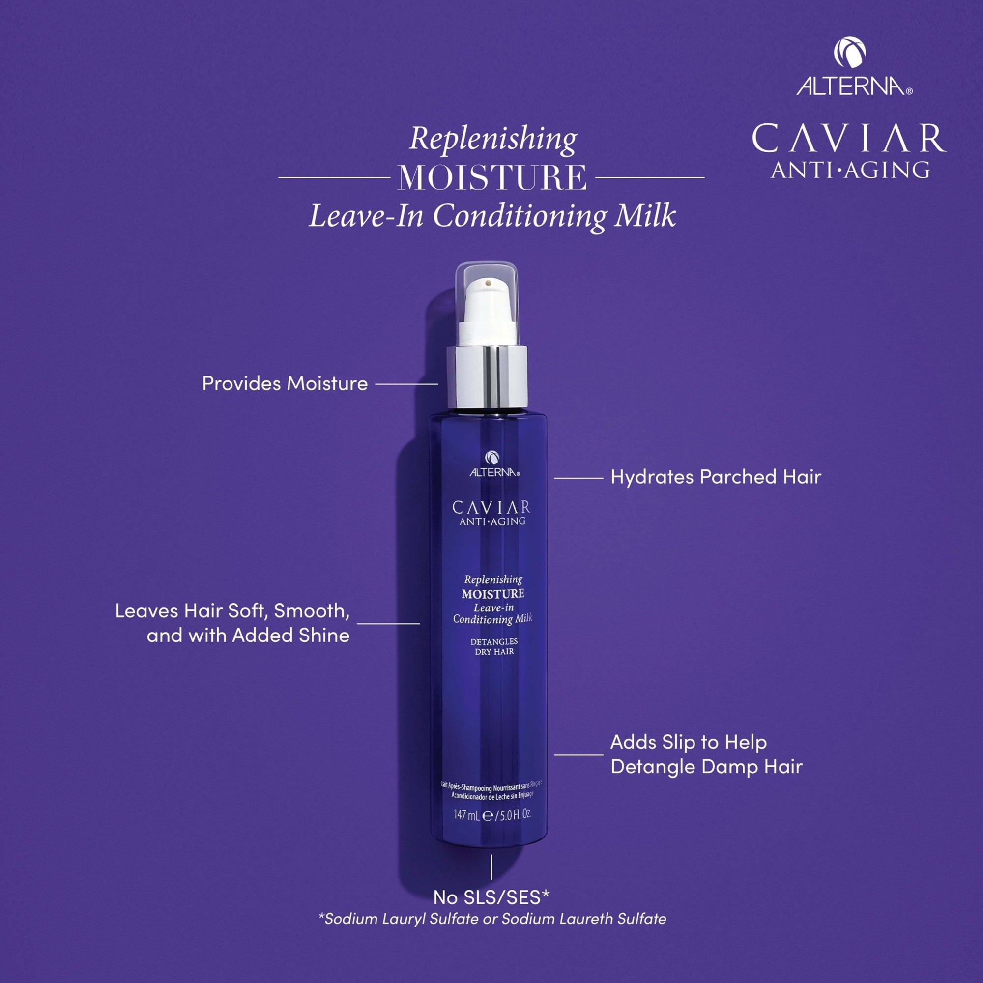 Caviar Anti-Aging Replenishing Moisture Leave-In Conditioner Milk