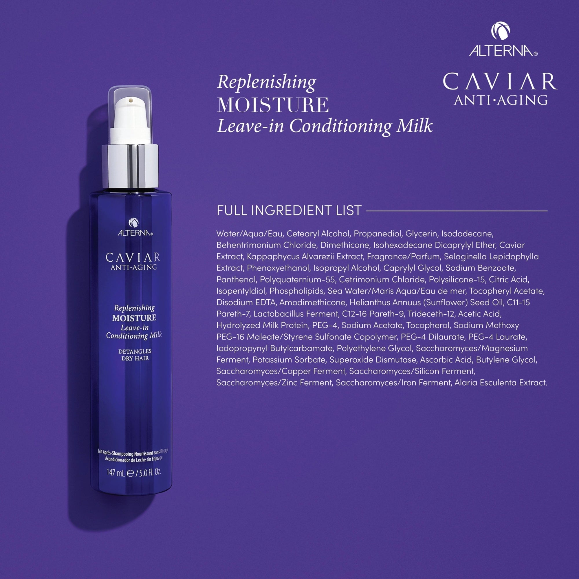 Caviar Anti-Aging Replenishing Moisture Leave-In Conditioner Milk