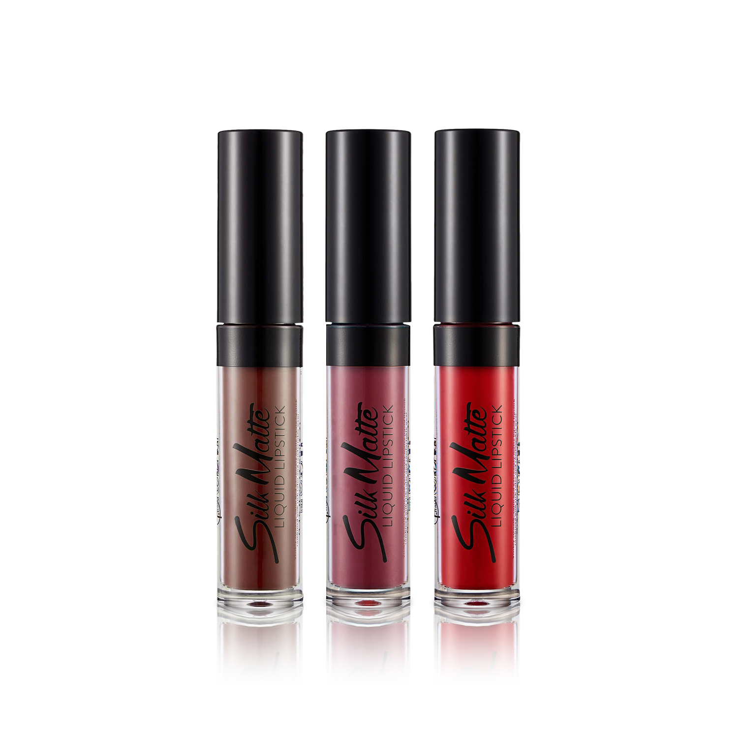 Flormar Silk Matte Liquid Lipstick Trio