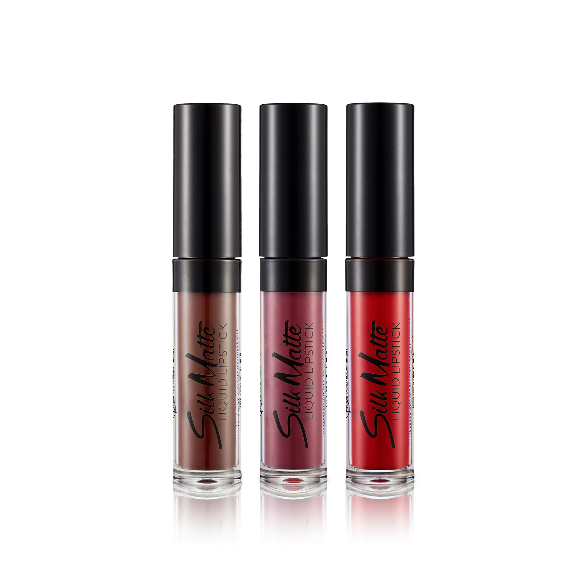 Flormar Silk Matte Liquid Lipstick Trio