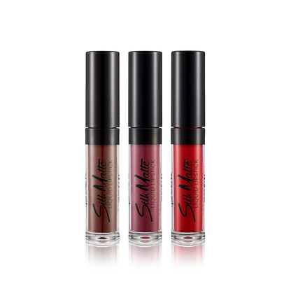 Flormar Silk Matte Liquid Lipstick Trio