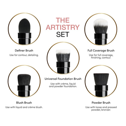 Full Artistry 8-Piece Makeup Brush Set