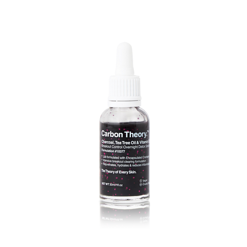 Charcoal, Tea Tree Oil & Vitamin E Overnight Detox Serum