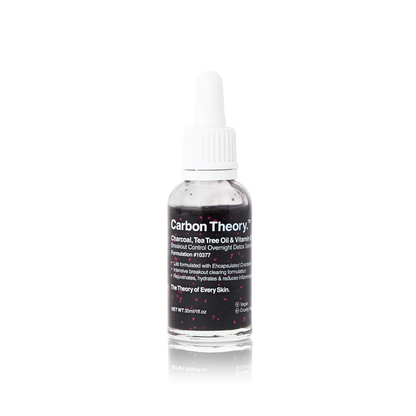 Charcoal, Tea Tree Oil &amp; Vitamin E Overnight Detox Serum