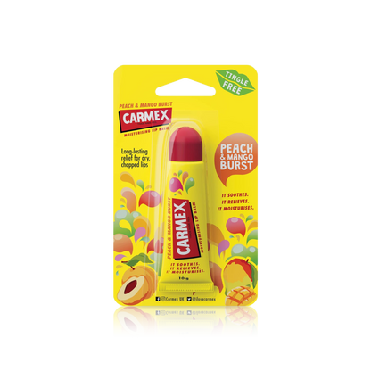 Peach &amp; Mango Moisturizing Lip Balm Tube