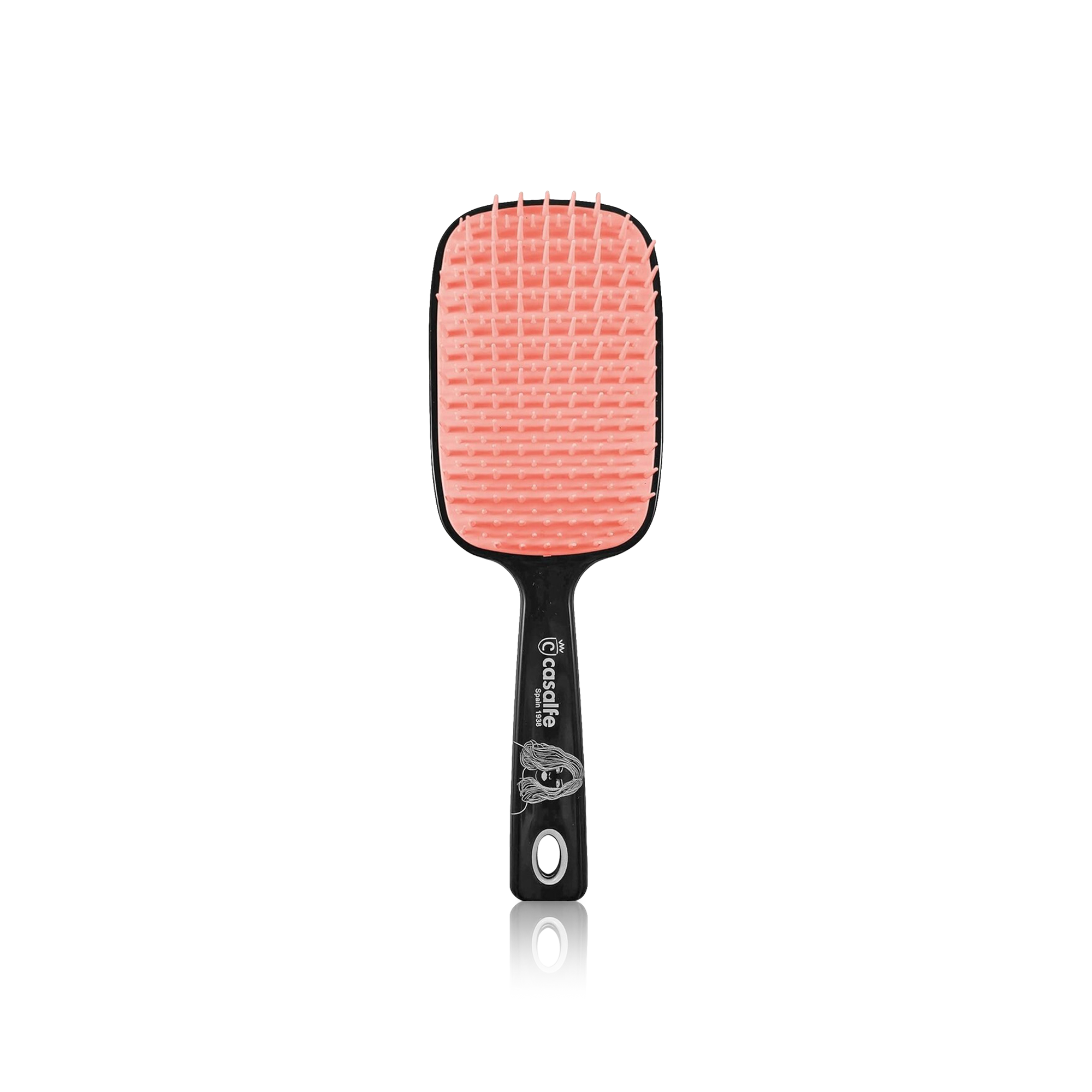 Detangle Paddle &quot;XL&quot; Straight Hair Brush – Soft Pins (Case)