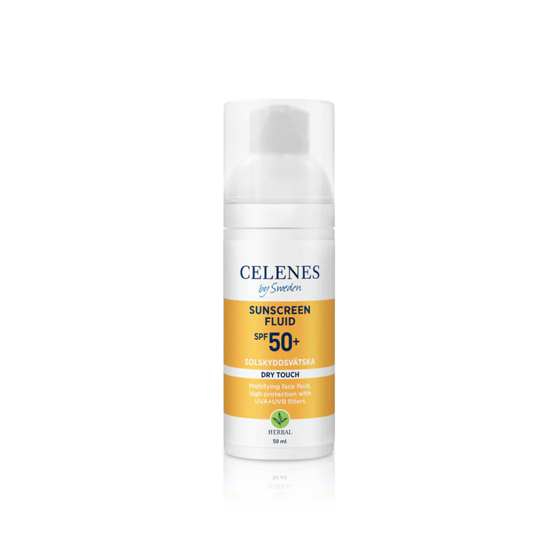 Herbal Dry Touch Sunscreen Fluid SPF50+