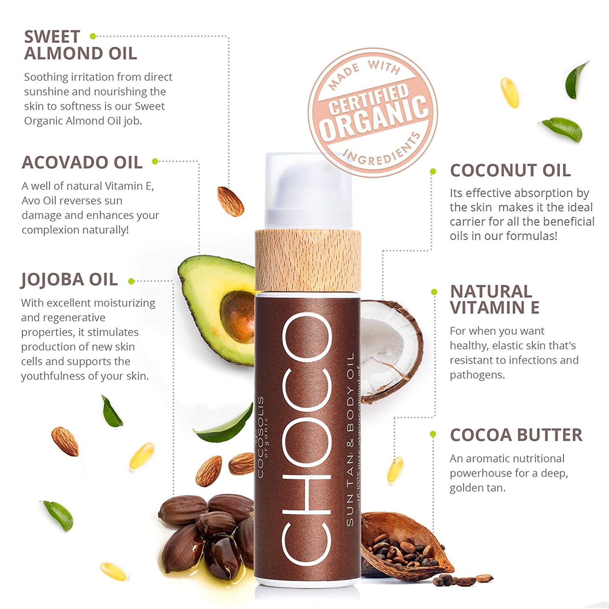 Choco Suntan And Body Oil