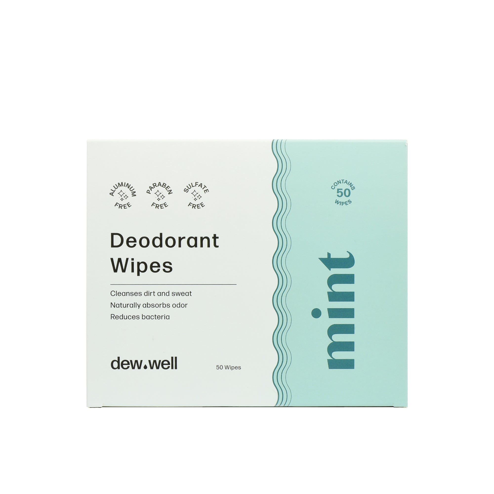 Deodorant Wipes Mint Scent