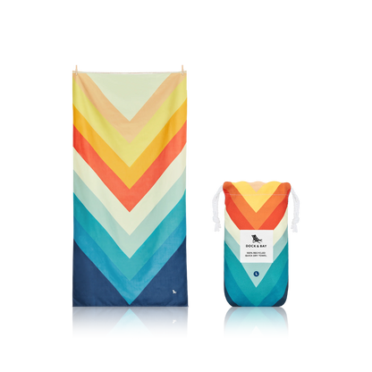 Chevron Chic Beach Towel