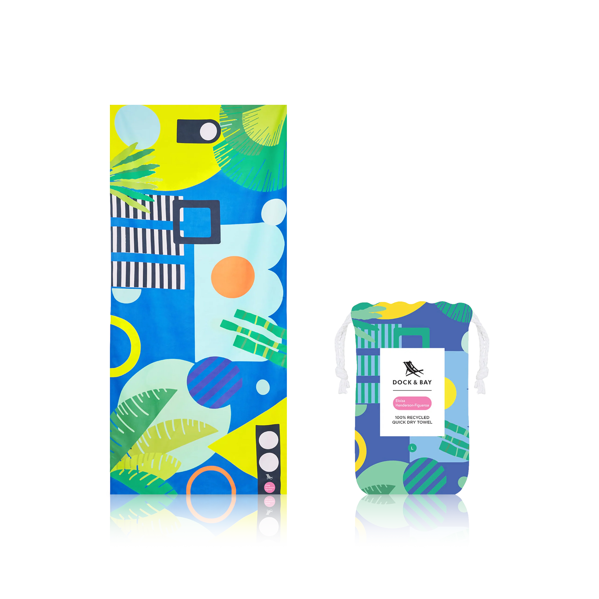 Chromatic Carnival Beach Towel